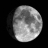 Moon age: 10 days, 21 hours, 14 minutes,82%